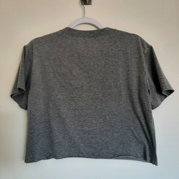 The Hell I Won't Cowgirl Crop Top Tee - Picture 3 of 6